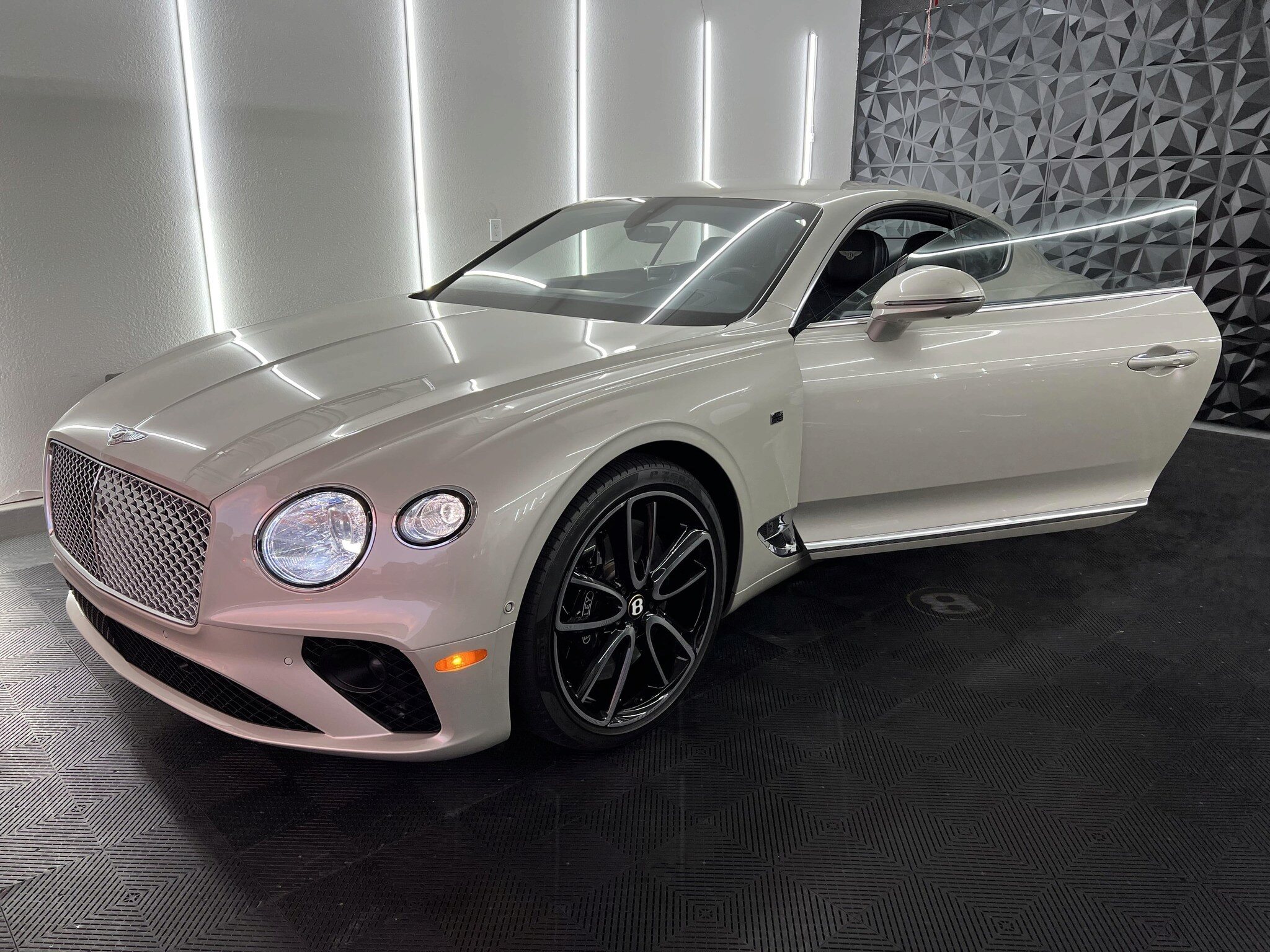 White Bentley Continental GT finished at My Auto Spa